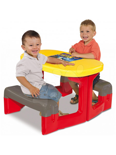 Детский стол для пикника с лавками